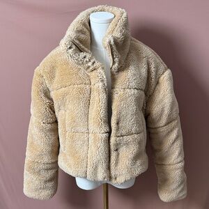 ALO Yoga Tan Sherpa Jacket